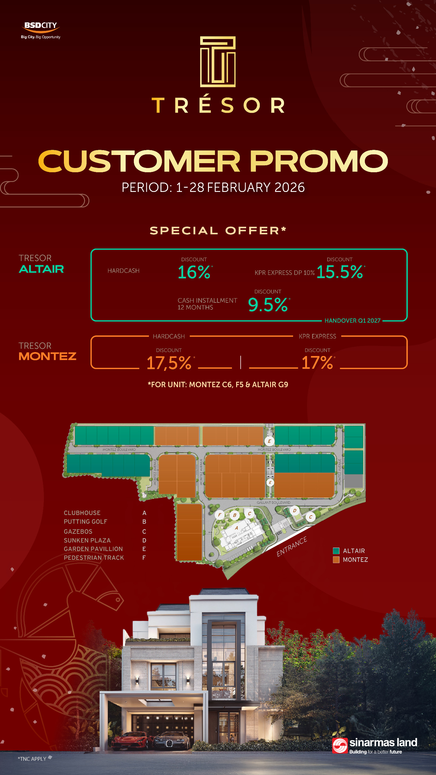 Promo Tresor BSD Februari 2026